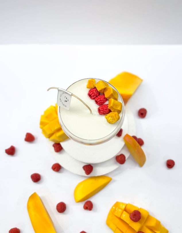 Don't Eat My Candle - Raspberry Mango Martini Cocktail Candle - Triple Pour (310g)