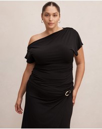 Forever New Curve - Sofia Curve Asymmetrical Tipped Top