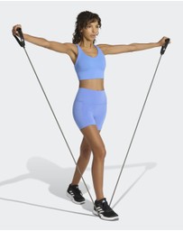 adidas Performance - 3 Stripes Studio All Me Light Support Bra Womens
