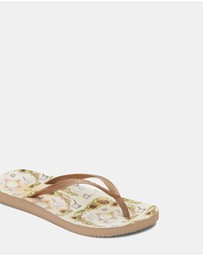 Vionic - Noosa Print Toe Post Sandal - Sun