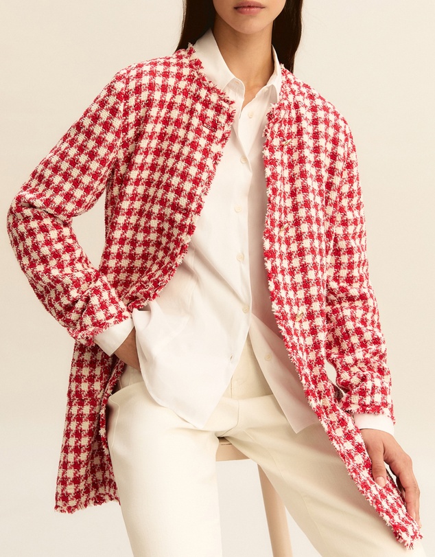 Emme - Red Checkered Jacket