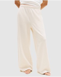 Tommy Hilfiger - Essential Terry Wide Leg Lounge Trousers