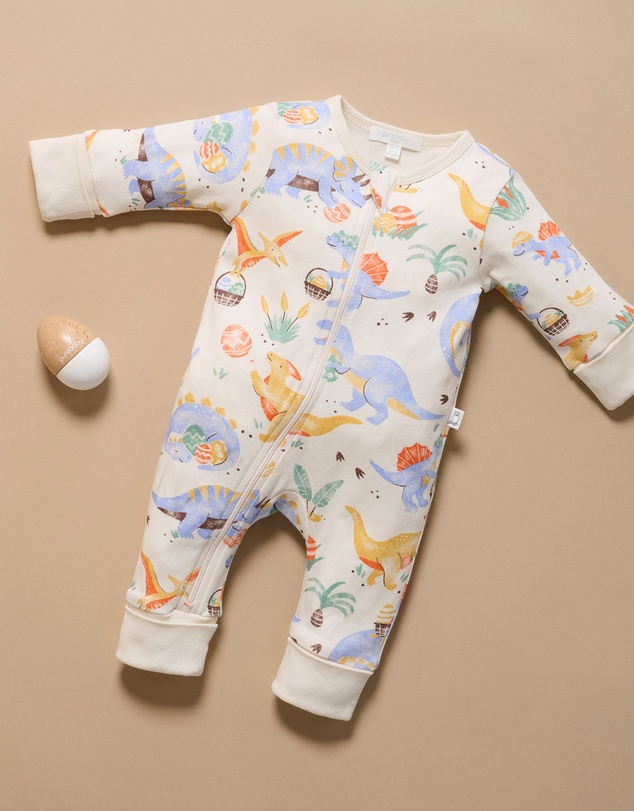 Purebaby - Pyjama Sleep Growsuit -Kids-Babies