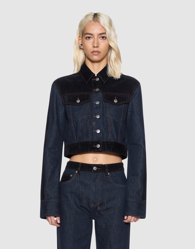 Ksubi - Slim Trucker Jacket VIixen Spliced