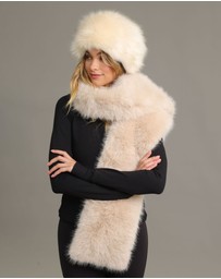 Morgan & Taylor - Peri Chunky Faux Fur Scarf