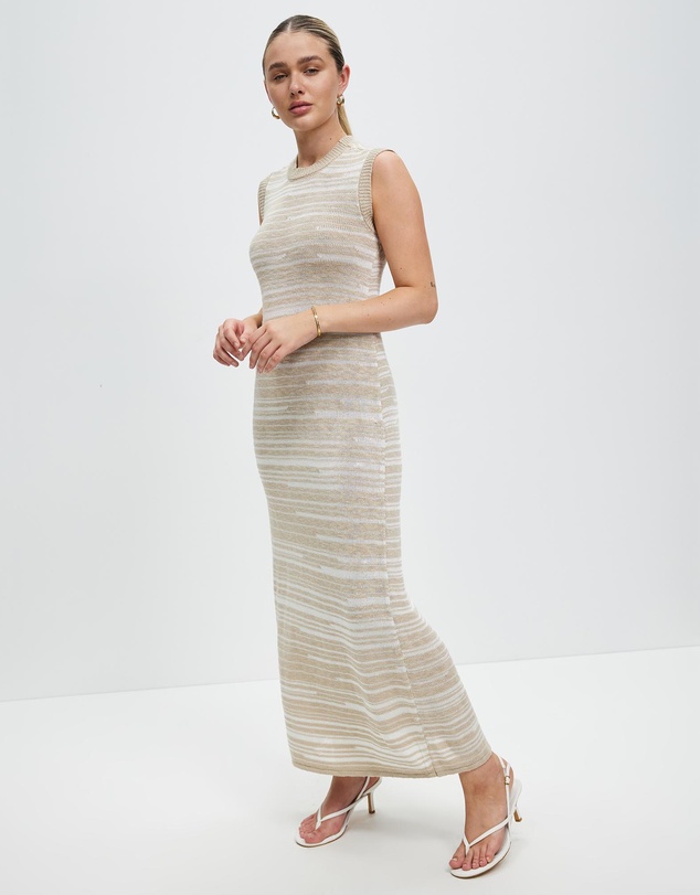 Third Form - Haze Knit Maxi Tank Dress