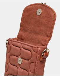 Wolf - Wolf Mimi Swirl Phone Bag Nutshell Brown