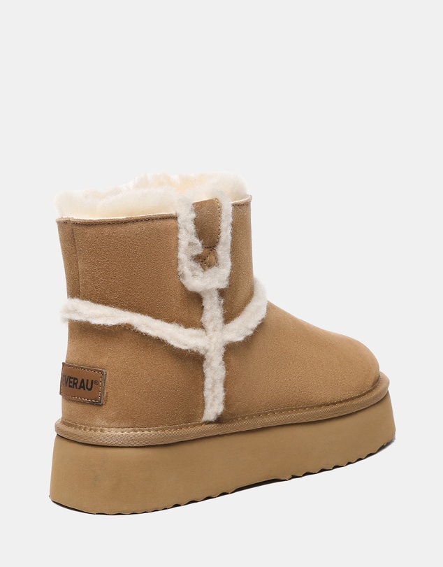 EVERAU - EverAU Ugg Schunck Platform Cow Suede Upper UGG Boots