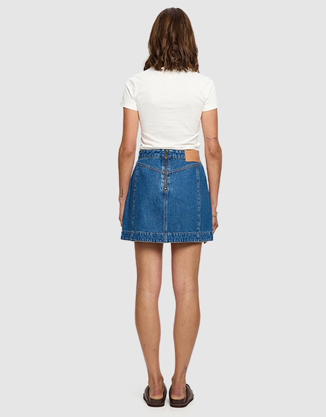 KIVARI - Shea Denim Skirt