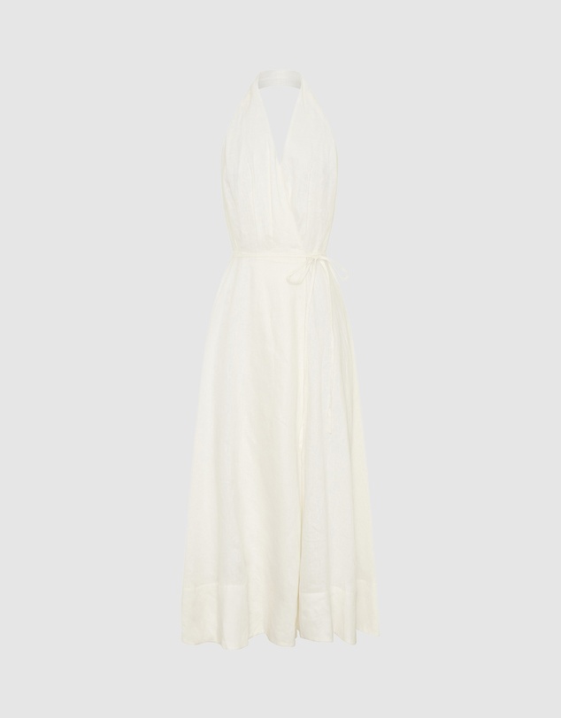 Morrison - Ronni Linen Halter Dress
