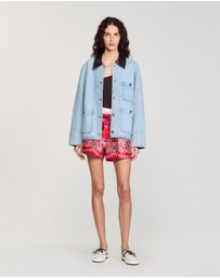 Sandro - Virginie Denim Jacket