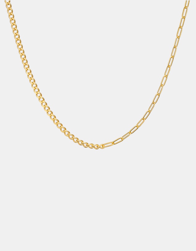 Zoe Olivia - 14K Gold Vermeil Icon Alternate Chain Necklace