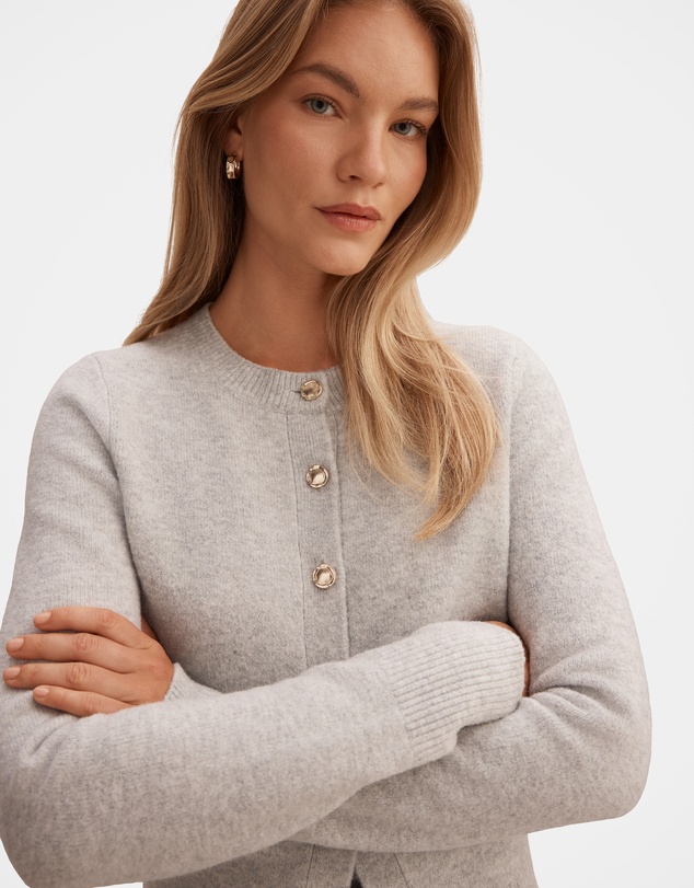 Forever New - May Crew Neck Cardigan