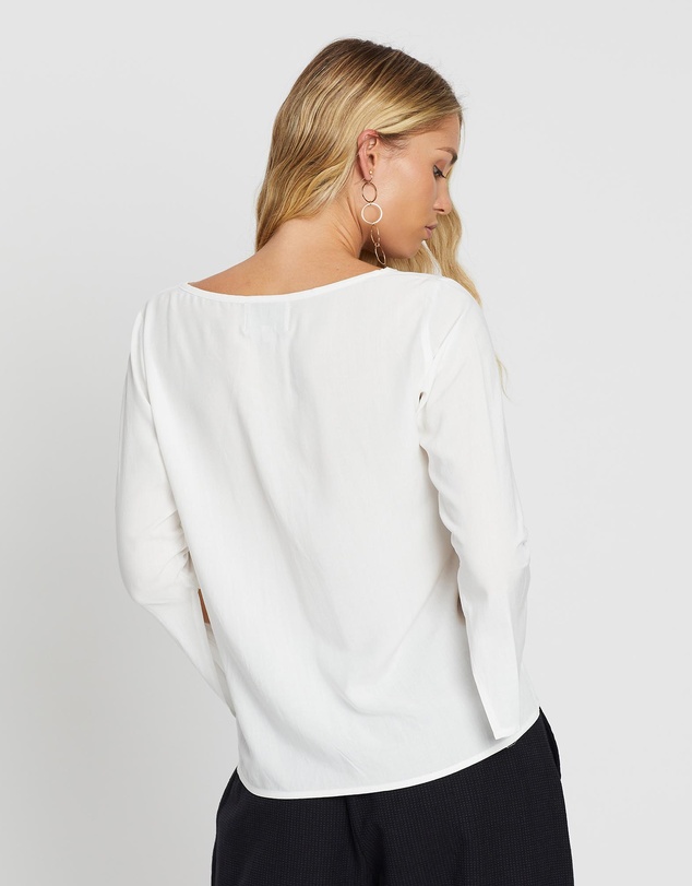 KAJA Clothing - Diana Top-White