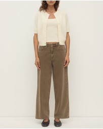 Assembly Label - Carina Wool Short Sleeve Cardigan