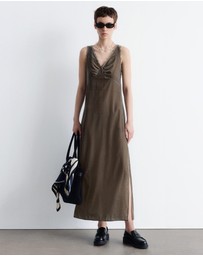 & Other Stories - Velvet Maxi Dress