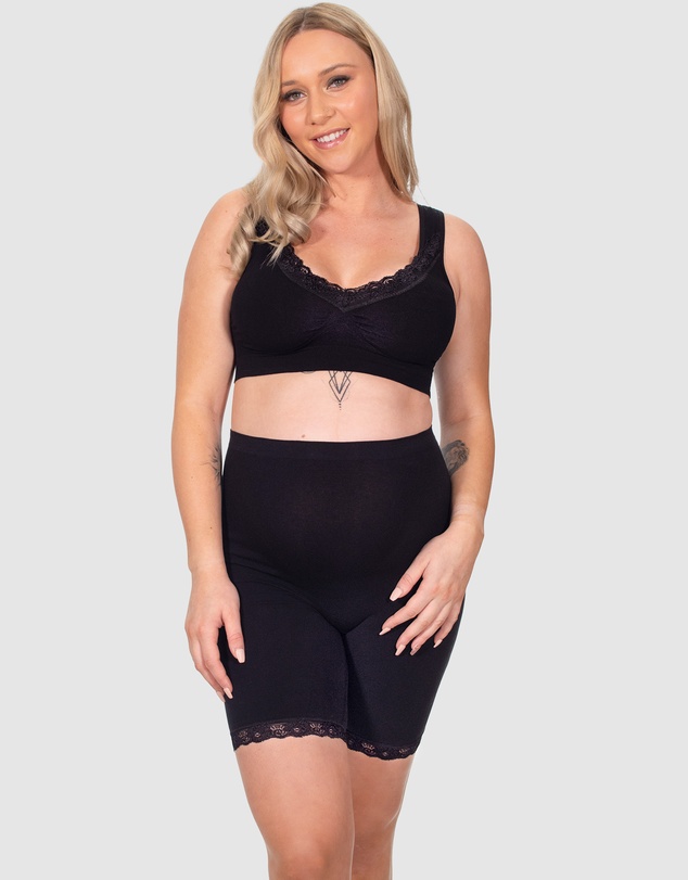 B Free Intimate Apparel - Maternity Anti-Chafing Cotton Shorts