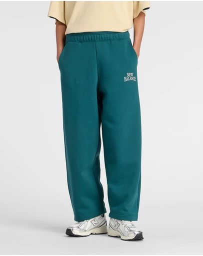 New Balance - Trackside Fleece Barrel Pants