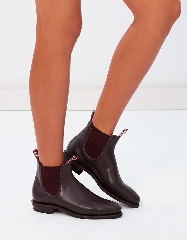 R.M.Williams - Womens Adelaide Boots Rubber Sole