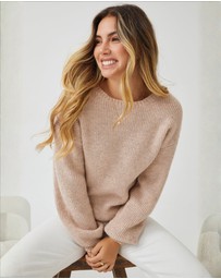 Esther & Co - Harvie Knit - Cappuccino