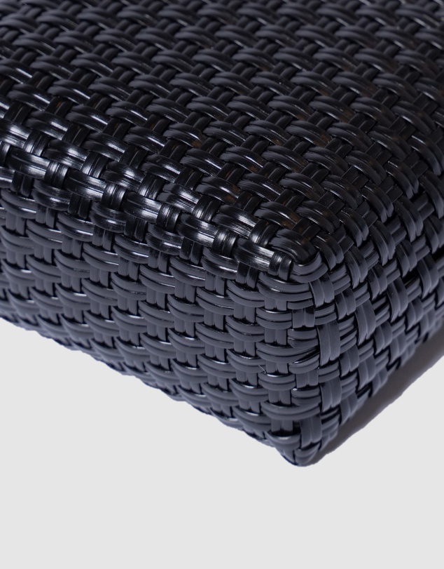 Mimmi Terra - Woven Micro Tote Nera