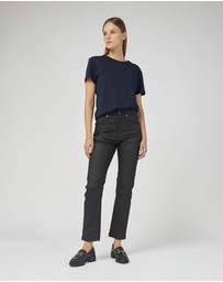 DRICOPER DENIM - Mika Coated Denim Straight Leg Jeans