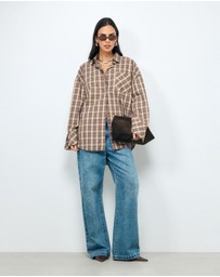 AERE - Maren Relaxed Check Shirt