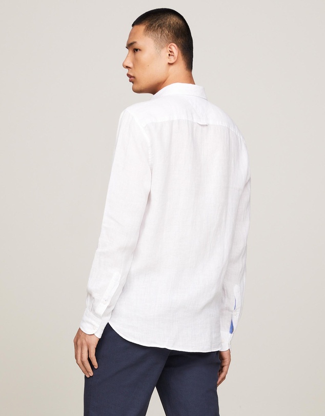 Tommy Hilfiger - Pigment Dyed Linen Regular Fit Shirt