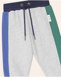 Huxbaby - Colour Block Splice Trackpants - Babies-Kids