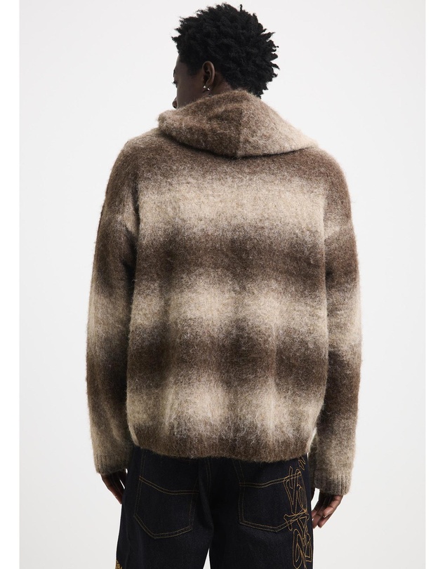 Spencer Project - Stamped Zip Knit Jumper