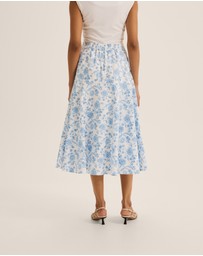 Review - Charlotte Floral Midi Skirt