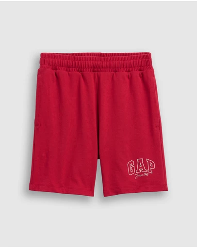 GAP - French High Waist Logo Shorts - Teens