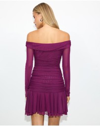 Dazie - Bellini Mesh Mini Dress