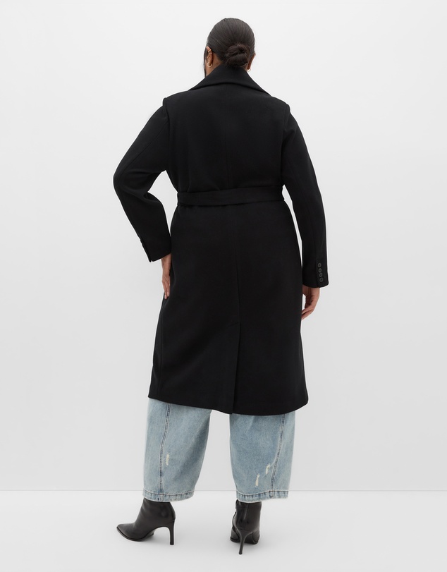 City Chic - Riley Row Belted Coat