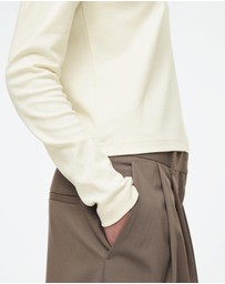 COS - Regular Fit Heavyweight Long Sleeve Shirt