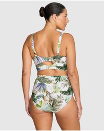 Artesands - Lushara Cezanne D/DD Underwire Midriff Bikini Top