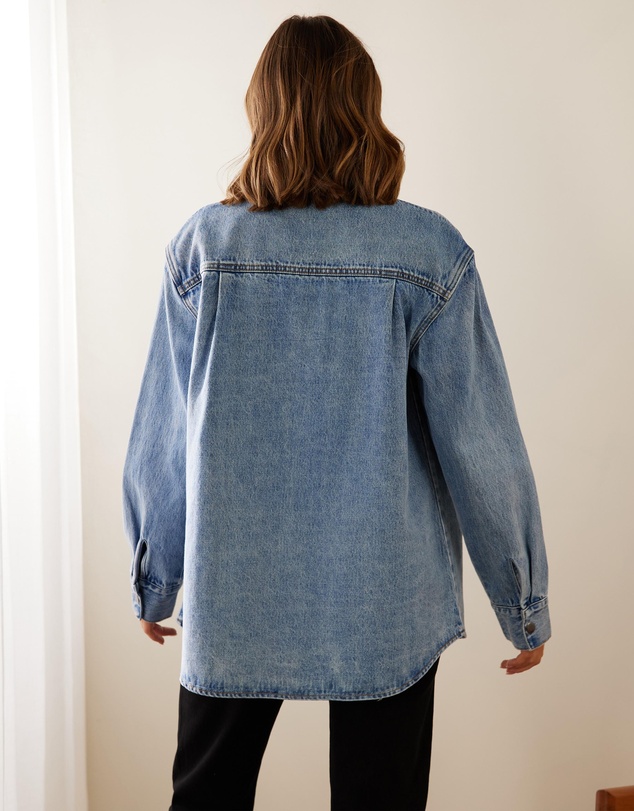 Atmos&Here - Frankie Oversize Denim Shacket