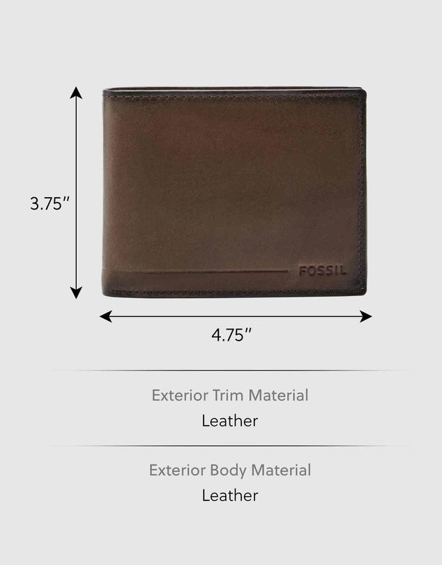 Fossil - Allen Dark Brown Wallet