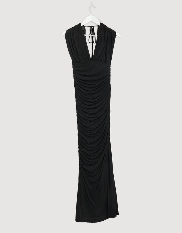 Revibe - Repaired CHANCERY Josie Mesh Maxi Dress - AU 10