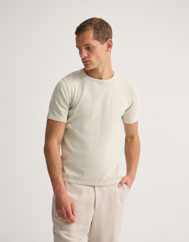 Oxford - Theo Knitted T Shirt