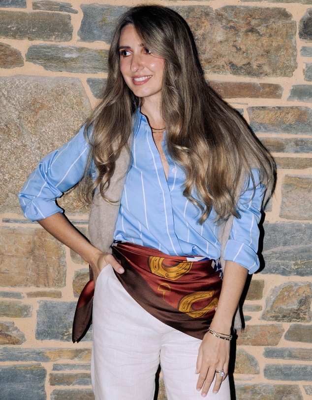 Sportscraft - Hannah Stripe Cotton Silk Shirt