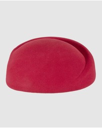 Max Alexander - Winter Red Felt Designer Hat
