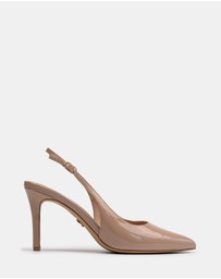 Wittner - Riker Patent Leather Slingbacks