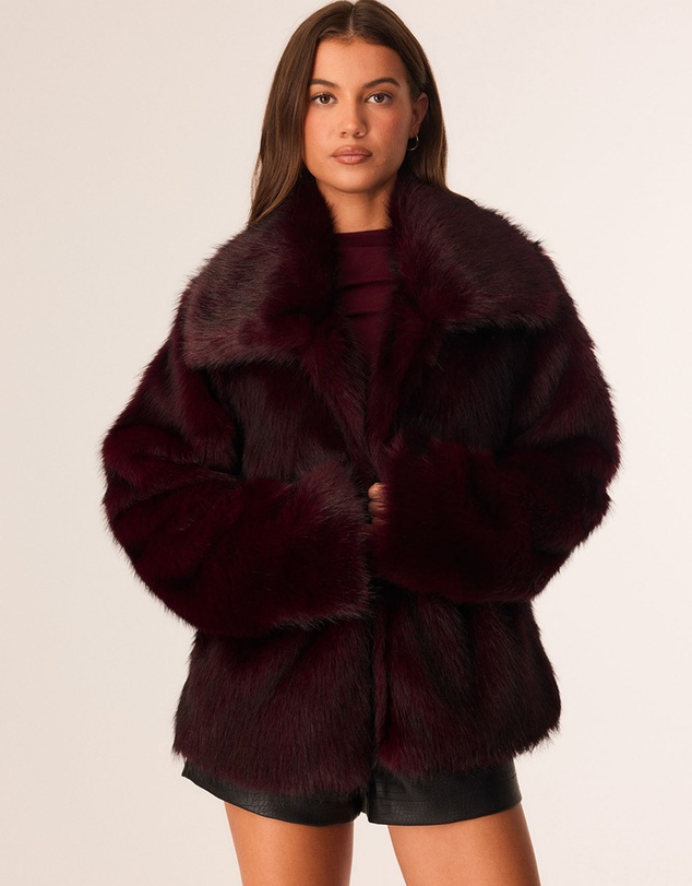 SNDYS - Leila Faux Fur Jacket