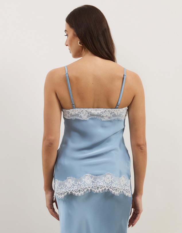 Atmos&Here - Paris Lace Satin Camisole