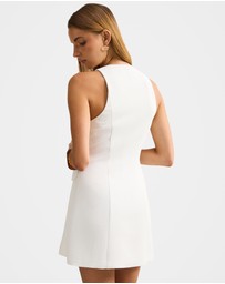 Forever New - Alina Wrap Halter Neck Mini Dress