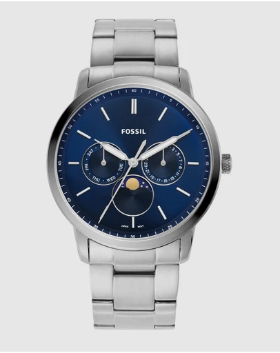 Fossil - Fossil Neutra Minimalist Silver Watch FS5907