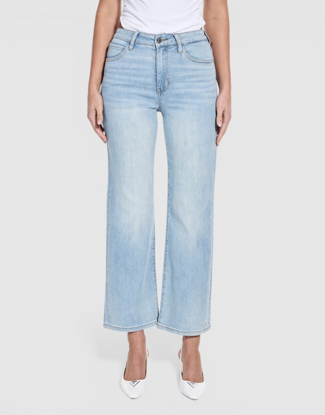 GUESS - Eco Cantina Mid Rise Wide Leg Jeans