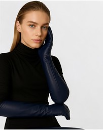 High Heel Jungle - Florence Lambskin Leather Opera Length Gloves