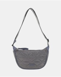 Pierre Cardin - Pierre Cardin Ladies Nylon Crescent Cross-Body Bag